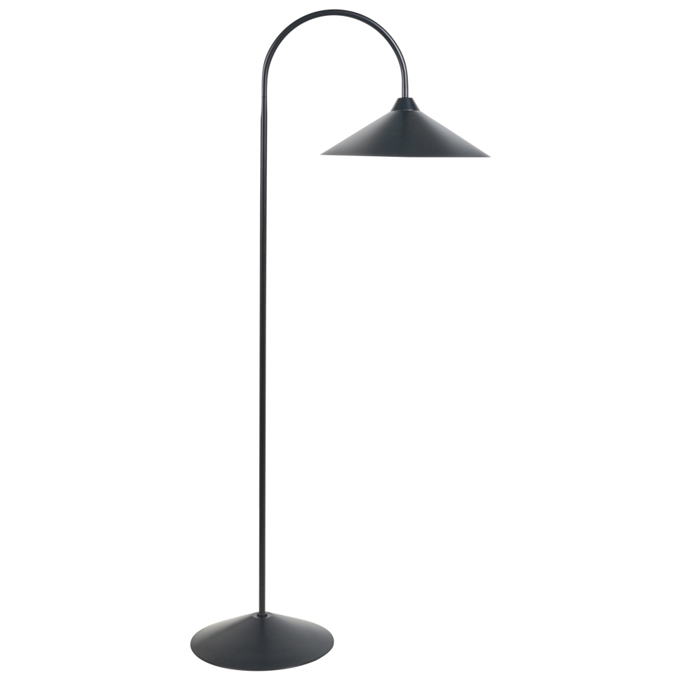 Beliani Floor Lamp Savegre Metal Black