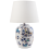 Beliani Table Lamp SUNJA Porcelain White/ Blue 1