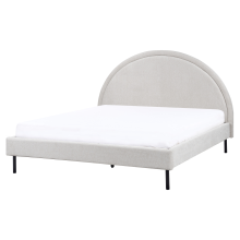 Bed Fabric MARGUT 160 x 200 cm (EU King Size) Light Grey