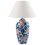 Beliani Table Lamp VERUSA Porcelain White/ Blue 1