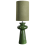Beliani Table Lamp OTEROS Olive Green 1