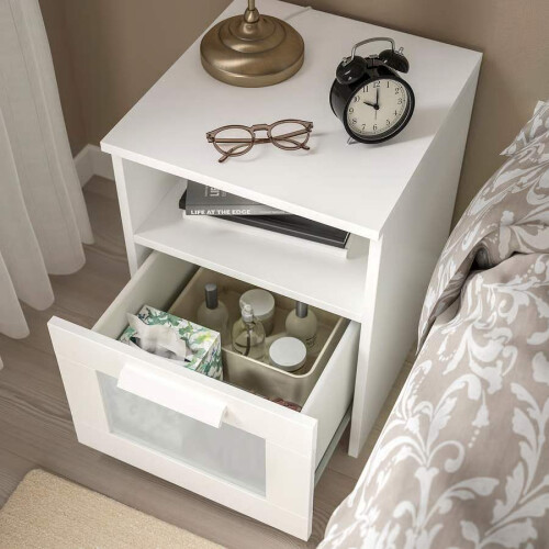 IKEA BRIMNES Bedside Table 39x41x53cm 2