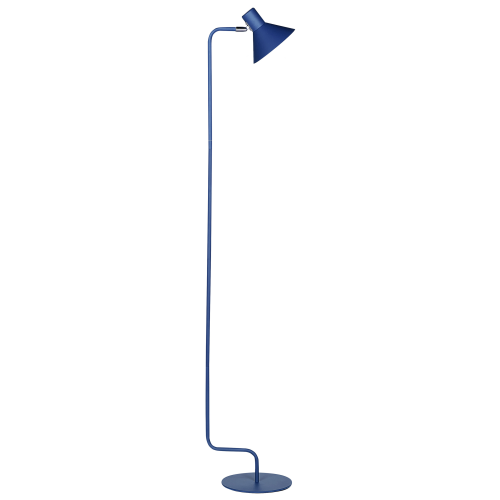 Beliani Floor Lamp RIMAVA Adjustable Metal Blue