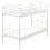 Beliani Bunk Bed Metal CHARTRES 90 x 200 cm (EU Single) White 1