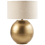 Beliani Table Lamp SOBRAMATI Metal Brass 1