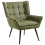 Beliani Armchair BELLINGMO Fabric Green 1