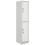 Beliani 2-Tier Storage Locker ATHLETE Metal Grey/ White 1