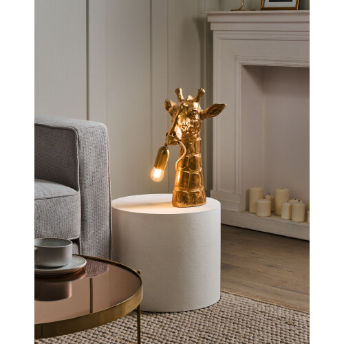 Beliani Table Lamp Giraffe MALAIKA Gold 1