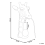 Beliani Table Lamp Giraffe MALAIKA Gold 3
