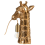 Beliani Table Lamp Giraffe MALAIKA Gold 5