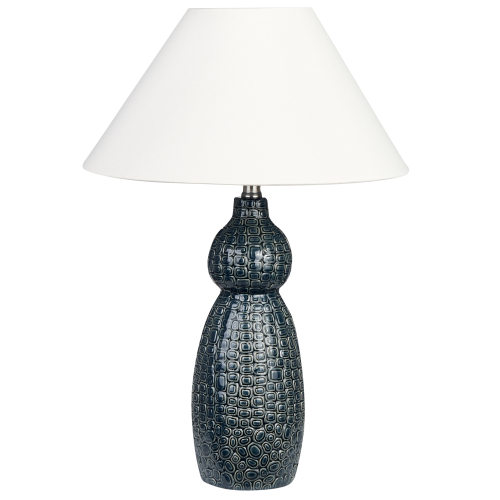 Beliani Table Lamp MATINA Ceramic White