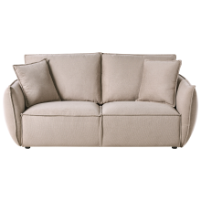 Sofa 3 Seater KUNES Fabric Taupe
