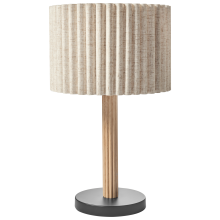 Table Lamp BELESSA Linen Light Beige