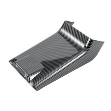 Rear Anti Kick Cover Protector Panel Trim for Model 3 Highland 2024 ABS Carbon Fiber Interior Accessories