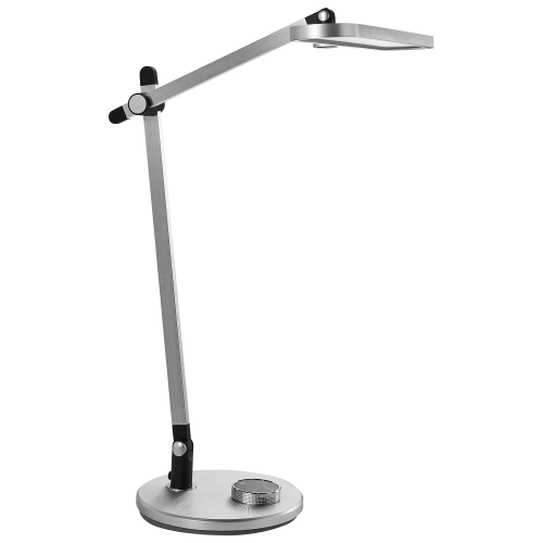 Beliani LED Desk Lamp HYDRUS with Dimmer Silver