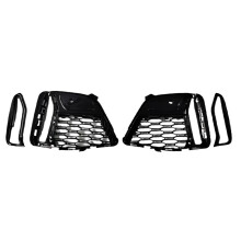 Dimljus Grillskydd Sida Luftventil Intag Ram Galler Trim Mesh för M340i 330i 3-Serie G20 G21 G28 2019-2022 A