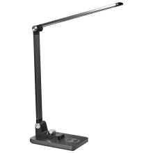 LED Desk Lamp ENIF with Wireless Charger Black