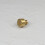 (30mm Knob) Satin Brass Hammered T-Bar Handle & Coordinating Knobs 3