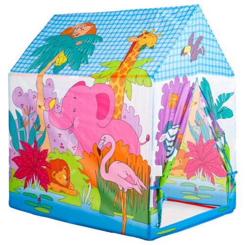 Tente maison pour enfants zoo IPLAY 1