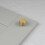 (35mm Knob) Satin Brass Hammered T-Bar Handle & Coordinating Knobs 2
