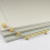 (160mm Handle) Satin Brass Hammered T-Bar Handle & Coordinating Knobs 2