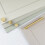 (160mm Handle) Satin Brass Hammered T-Bar Handle & Coordinating Knobs 6