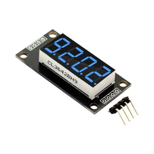 0.36Inch 4-Digit Digital Display Tube Decimal 7 Segments TM1637 Driver LED Module Board for