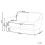 Beliani Sofa 2 Seater EIBY Chenille Dark Brown 3