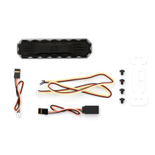Model Roof Light Light 7Colors and 12Modes Multi-Color Adjustable DIY Modified Remote Control Model Accessories D
