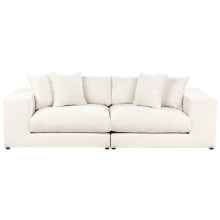 Sofa 3 Seater GLORVIKA II Fabric Off-White