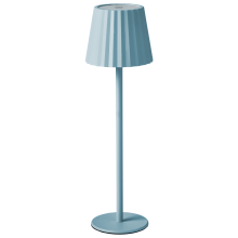 Table Lamp POMBEIRO Metal Light Blue