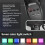 Model Roof Light  Light 7Colors and 12Modes Multi-Color Adjustable DIY Modified Remote Control Model Accessories C 7