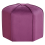 Beliani Pouffe WISHEK Velvet Purple 1