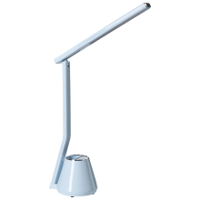 LED Desk Lamp DENEB with Dimmer Light Blue