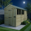 5 x 13 Apex Shed Tanalised (Single Door, With Windows) 3