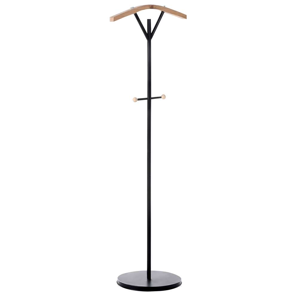 Beliani Coat Stand Thompson Black