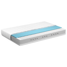 Gel Memory Foam Mattress HAPPINESS H2/3 Medium 120 x 200 cm (EU Small Double)