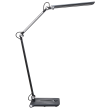 LED Desk Lamp AQUILA with Dimmer Grey