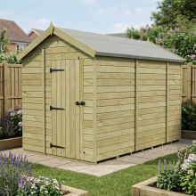 7 x 10 Apex Shed Tanalised (Single Door, No Windows)