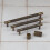 (96mm Handle) Antique Brass Knurled Solid Cabinet Handles & Knobs 4