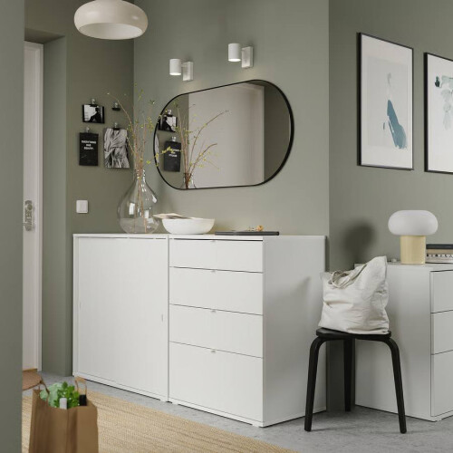 IKEA VIHALS Wide Storage Combination 165x47x90cm