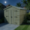 8 x 9 Apex Shed Tanalised (Double Door, No Windows) 3