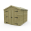 8 x 9 Apex Shed Tanalised (Double Door, No Windows) 2