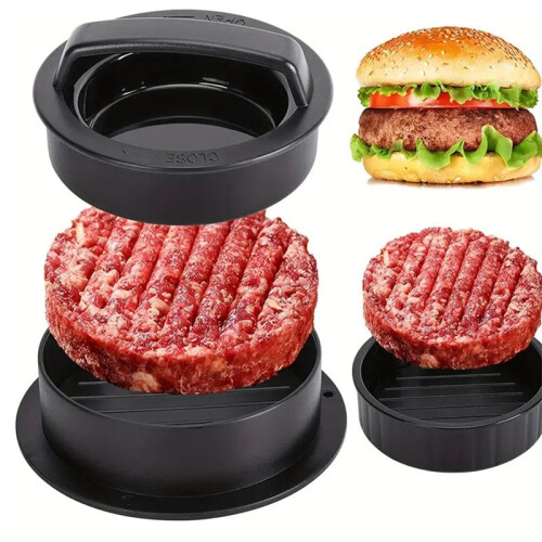 Eco-Friendly Non-Stick Hamburger Meat Press Maker for Perfect Round Beef Patties 1