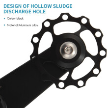 Folding Bike Chain Tensioner Bicycle Guide Wheel Single Speed Rear Derailleur Chain Tensioner with Sprocket
