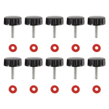 10Pcs Screws Nuts Caps for Fishing  Reels Knob Power Handle Grip