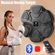 Máquina de Boxeo Musical para Adultos/Niños, Deportes, Fitness, Entrenador de Boxeo para Ejercicio en Casa, Entrenamiento de Reacción, Objetivo de