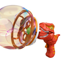 Fan Dinosaur Bubble Machine Bubbles in Bubble Handheld Electric Dinosaur Bubble Machine Bubble Dinosaur Pool Toys Red