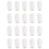 White 20Pcs Metric M3.5/M4 Guitar 3 Way Toggle  Tip  Knobs Guitar  Cap 1
