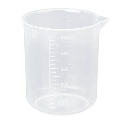 10X 500ml Graduated Beaker Transparent 1